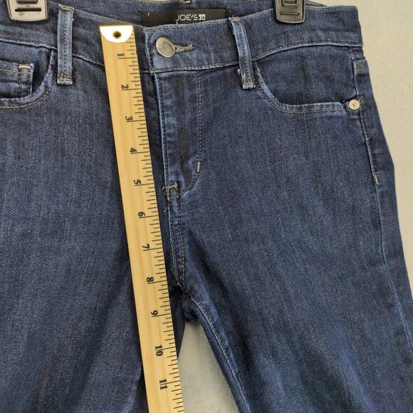 Joe's Jeans Provocateur Dark Taylor Wash Women's 24 Bootcut 28x30" Y2K Low Rise - Picture 7 of 10